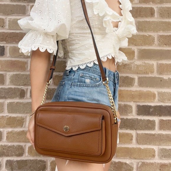 NWT Michael Kors Luggage MK Handbag - Picture 2 of 5